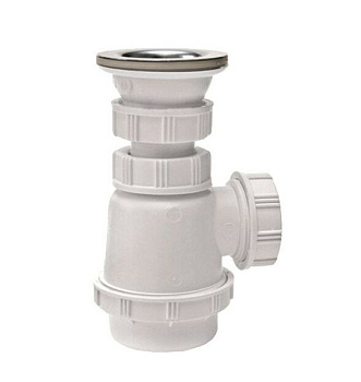 Сифон с выпуском  д/биде и умыв. 1 1/4*32  WIRQUIN 30718589